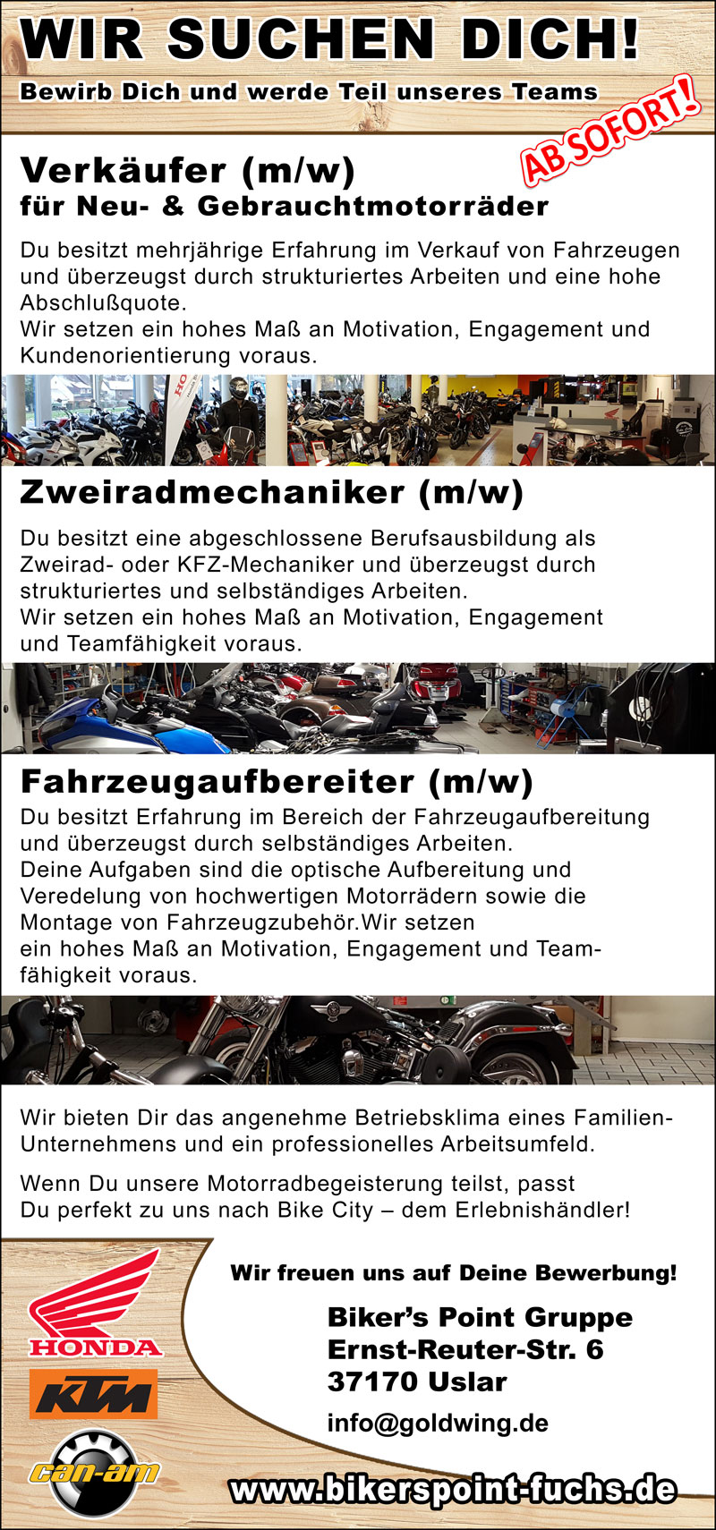 stellenanzeigen